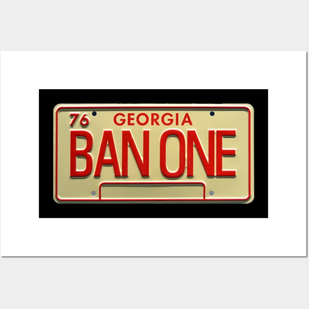 BAN ONE - Smokey and the Bandit Wall Art by Virly